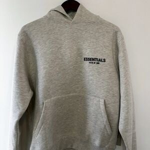 Fear of God Essentials Dark Gray Hoodie